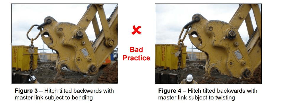 Compact excavator lift process 2