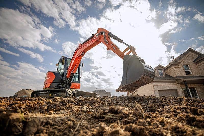 New excavators costs