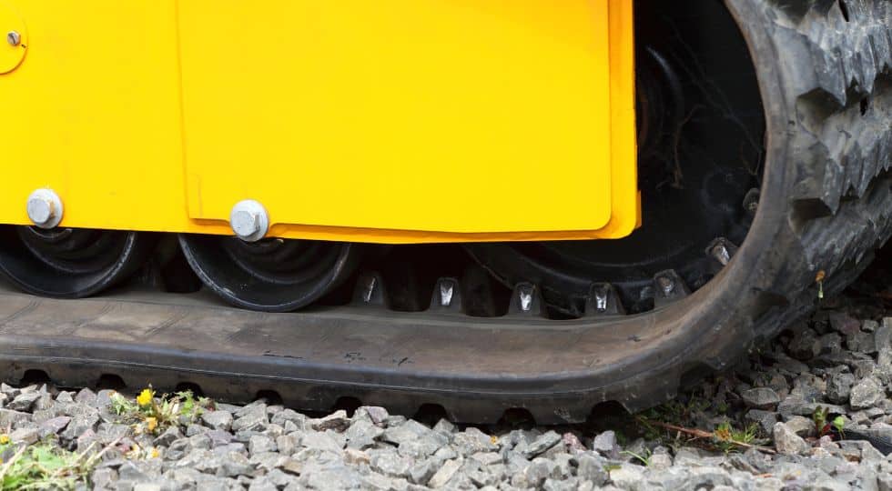 Consider Rubber excavator Tracks for Sensitive Surfaces
