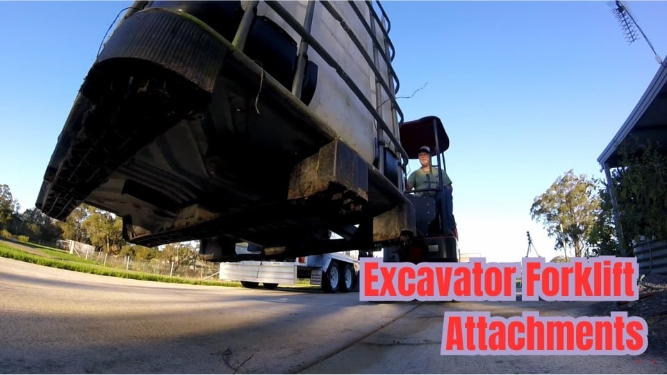 Mini Excavator Forklift Attachments